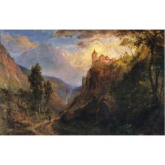 The Monastery of San Pedro Painting Reproduction