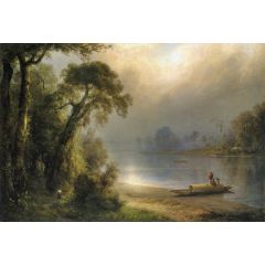 Evening in the Tropics Painting Reproduction