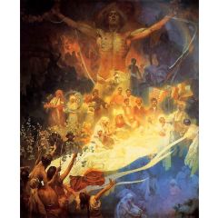 Apotheosis of the Slavs 1926 Painting Reproduction