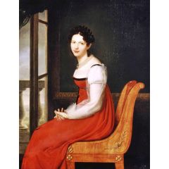 Portrait of Varvara Gagarina Painting Reproduction