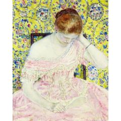 The Old Fashioned Gown Painting Reproduction