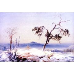 Finnmark Landscape Painting Reproduction