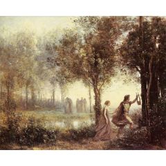 Orpheus Leading Eurydice from the Underworld Painting Reproduction