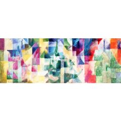 Three Part Windows Painting Reproduction