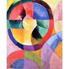 Formes Circulaires, Soleil no. 1 Painting Reproduction