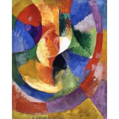 Circular Formes, Sun no. 3 Painting Reproduction