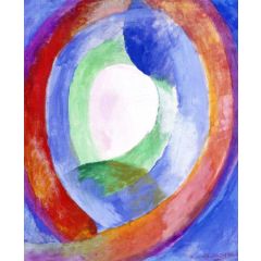 Circular Formes, Moon no. 1 Painting Reproduction