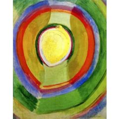 Circular Forms, Moon no. 2 Painting Reproduction