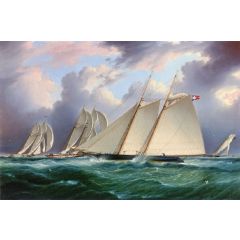 Yacht ’Orion’ Painting Reproduction