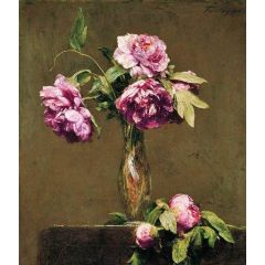 Peonies Painting Reproduction