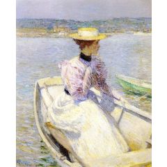 The White Dory Painting Reproduction