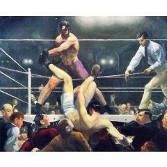 Dempsey and Firpo, also known as Brodie’s Revenge Painting Reproduction