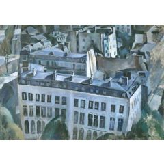 Study for ’The City’ (Study for ’La ville’) Painting Reproduction