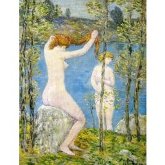 Untitled, Study for ’Bathers’ Painting Reproduction