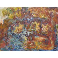 The Japanese Footbridge Painting Reproduction