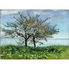 Spring Landscape Painting Reproduction