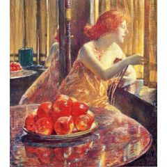 Reflections, Kitty Hughes Painting Reproduction