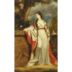 Elizabeth Gunning, Duchess of Hamilton and Argyll Painting Reproduction