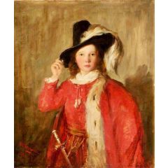 The Young Cavalier Painting Reproduction