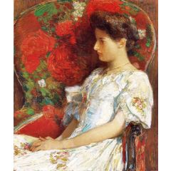 The Victorian Chair Painting Reproduction