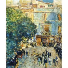 Square at Sevilla Painting Reproduction