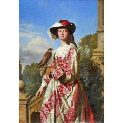 The Merlin Painting Reproduction