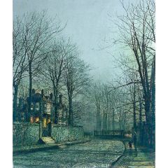Silver Moonlight Painting Reproduction