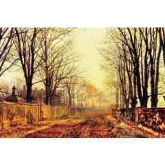 Under the Beeches Painting Reproduction