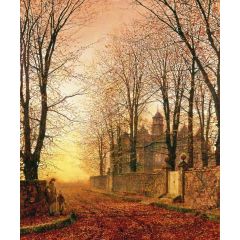 In the Golden Olden Times Painting Reproduction