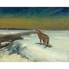 In February Painting Reproduction