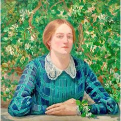 Honeysuckle Painting Reproduction