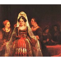 The Jewish Bride Painting Reproduction