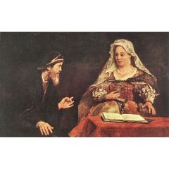 Esther and Mordecai Painting Reproduction
