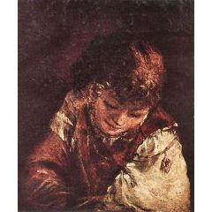 Portrait of a boy Painting Reproduction