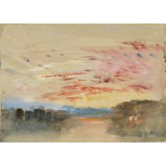 Sunset (after Turner) Painting Reproduction