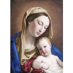Virgin and Child Painting Reproduction