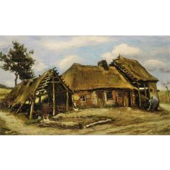 Cottage in Brabant Painting Reproduction