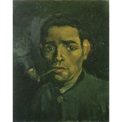Head of a Man Painting Reproduction