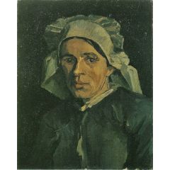 Head of a Woman Painting Reproduction