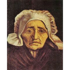 Peasant Woman Painting Reproduction