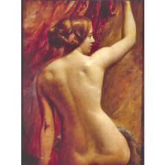Nude Study Painting Reproduction