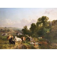 Midday Rest Painting Reproduction