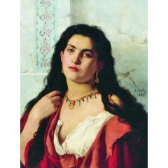 Portrait of a Woman Painting Reproduction