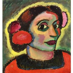Spanish Woman Painting Reproduction