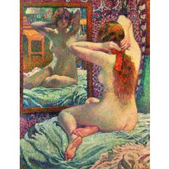 The Scarlet Ribbon Painting Reproduction