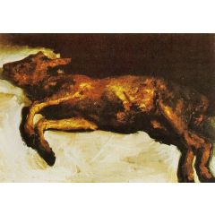 New Born Calf Painting Reproduction