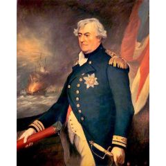 Adam Duncan, 1st Viscount Duncan of Camperdown, Admiral Painting Reproduction