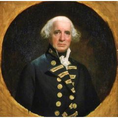 Admiral of the Fleet Howe, 1st Earl Howe Painting Reproduction