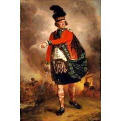 Hugh Montgomerie, 12th Earl of Eglinton, Soldier; Lord Lieutenant of Ayrshire Painting Reproduction