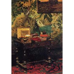Corner of the Studio Painting Reproduction